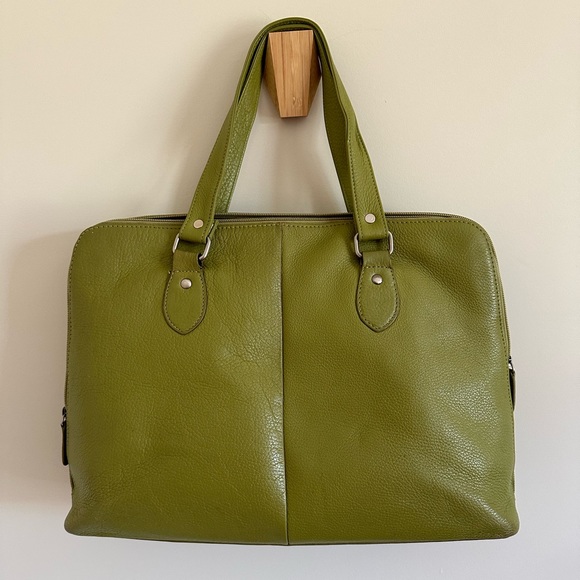 Bo Bo Bags CA - Green Satchel - Picture 2 of 12